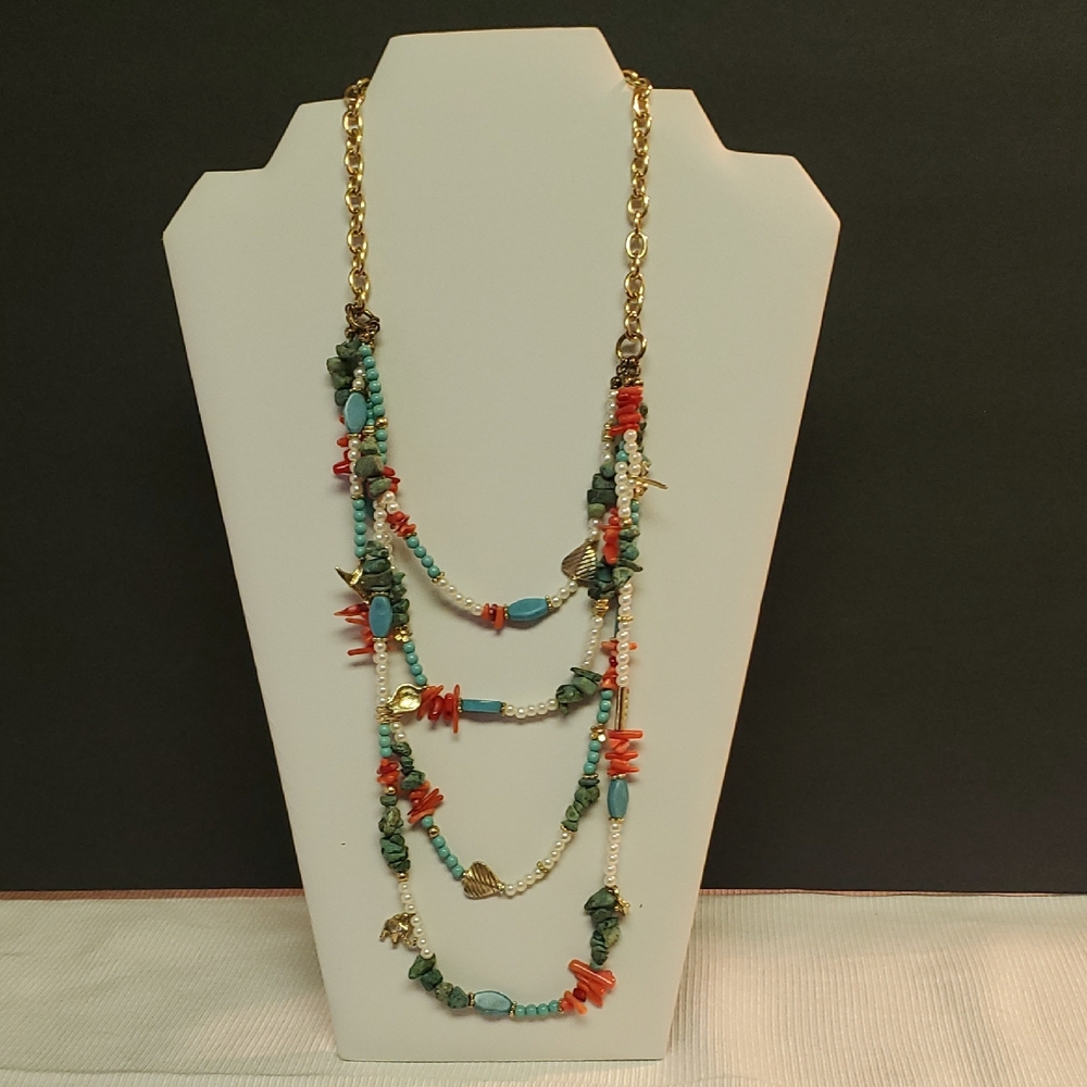 Multicolor Beaded Necklace